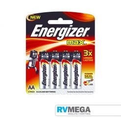 Energizer Battery AA 4 Pack