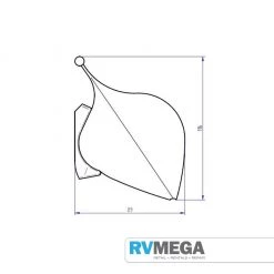Awnings & Covers Thule 1200 Caravan Bag Awning 3.5 Metre - Wall Mounted