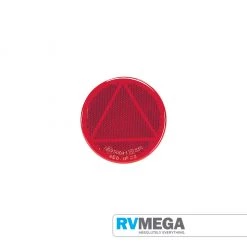 Electrical & Lighting Narva Reflector Round Red 65mm - 2 Pce
