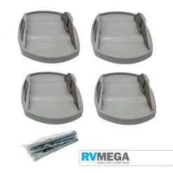 LEISUREWIZE Pro-Paw+ Set Of 4 Universal Attachable Foot Pads