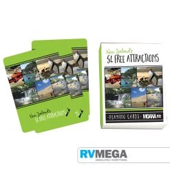 MOANA RD Giftware & Apparel Moana Road 54 Free Attractions Playing Cards