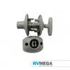 RV MEGA UK Quick Release Barrel Door Holder - Grey UK Caravan Parts