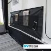 KAMPA Awnings & Covers Dometic Double Wheel Arch Cover Grey With Limpet System