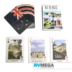 Giftware & Apparel Moana Road NZ Places Playing Cards