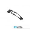 RV MEGA MC4 Y Branch Cable Set (connect Panels In Parallel) Solar Panels & Accessories