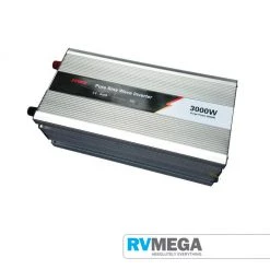 RV MEGA Electrical & Lighting 1250Pure Sinewave 3000 Watt Inverter 12VDC To 240VAC