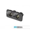 NARVA Heavy-Duty Twin Accessory Sockets 81027BL Electrical & Lighting