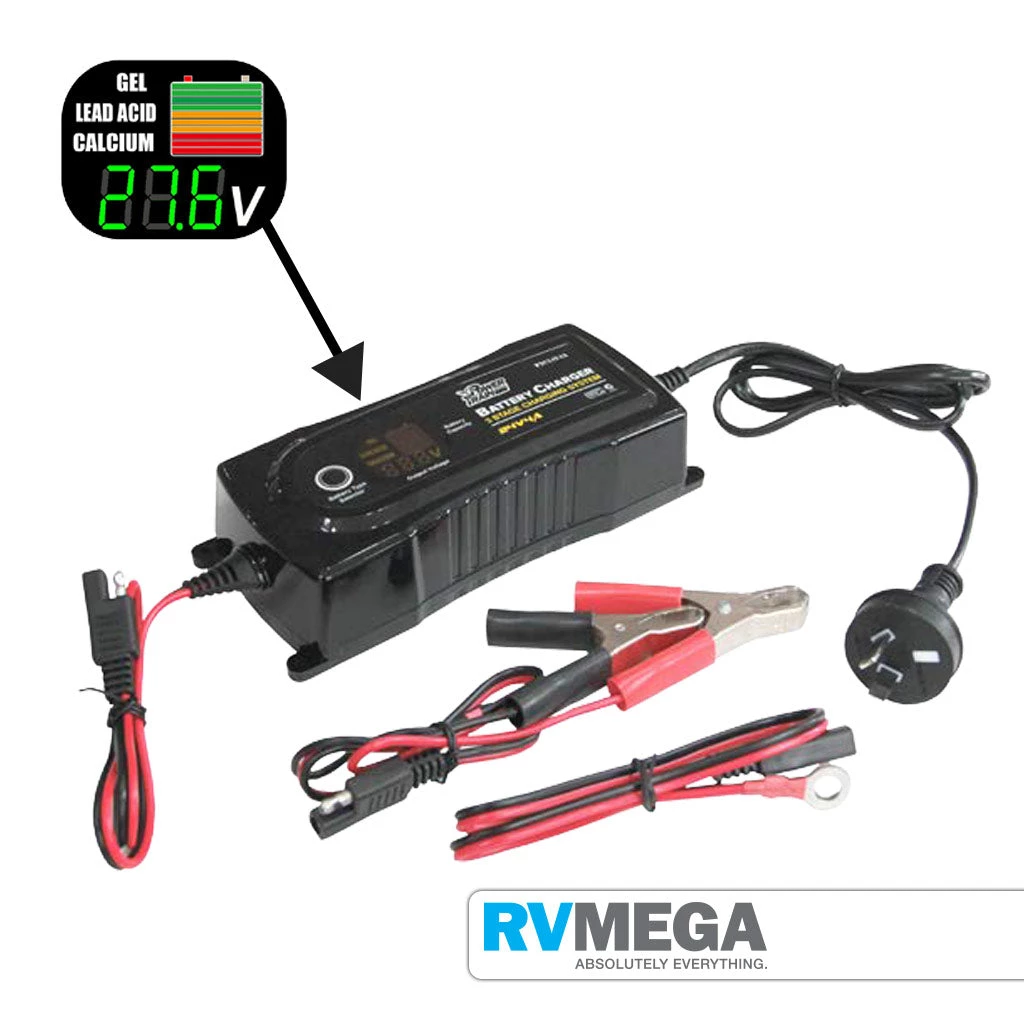 Electrical & Lighting Power Train Battery Charger 4 Amp 24V Automatic 3 Stage 3 Electrical & Lighting Power Train Battery Charger 4 Amp 24V Automatic 3 Stage