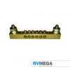 RV MEGA Busbar 6 Way 2 Stud 6mm Brass Electrical & Lighting