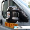 Milenco Fiat Mirror Covers - Black Towing, Moving, Security & Safety
