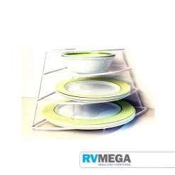 RV MEGA Corner Plate Stacker Cooking & Dining