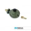 RV MEGA Gas Regulator 3kg POL With 10mm Brass Tail