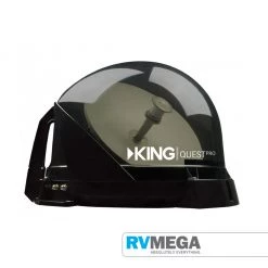 RV MEGA King Quest PRO Fully Auto Satellite Dish-Black Audio, Visual & Satellite