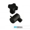 RV MEGA Windows, Stays, Blinds & Spare Parts UK Window Stay Locking Knob Black