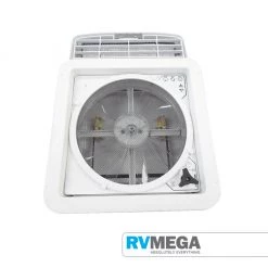 MAXXAIR Maxxfan Roof Vent With Rain Dome Thermost & Manual Lift 05100KI