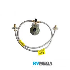 RV MEGA New Arrivals Change Over Valve + Regulator + 2 Bottle Connection