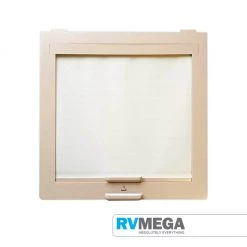 MPK Replacement Flyscreen & Blind For Vent 400 X 400 - Beige