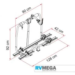 Fiamma Caravan Active E Bike Rack (for Drawbar) Bike Racks, E-Bikes And Accessories