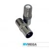 RV MEGA F Socket To Coax Plug Audio, Visual & Satellite