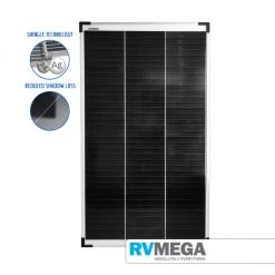 RV MEGA SHINGLED PERC MONO - 100W SOLAR PV PANEL