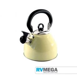 RV MEGA Whistling Kettle 2.5 Litre - Cream