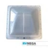 RV MEGA Roof Vent Metal 360 X 360mm White Dome Roof & Wall Vents