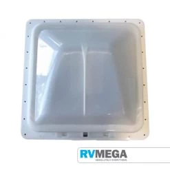 RV MEGA Roof Vent Metal 360 X 360mm White Dome Roof & Wall Vents