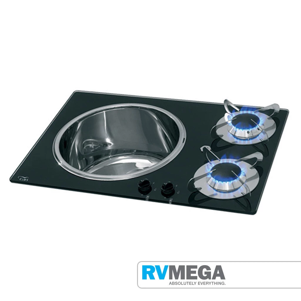 CAN 2 "Crystal" Combination Sink & Hob 3 CAN 2 "Crystal" Combination Sink & Hob