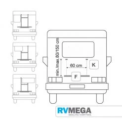 Bike Racks, E-Bikes And Accessories Fiamma Carry Bike Rack UL Black Version (2 Bikes)