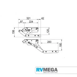 Renovation & New Build Hardware Thule Single Step 12V 460mm Wide