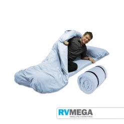 RV MEGA Duvalay Spare Cover - Sky Blue 77cm