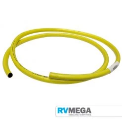 RV MEGA Yellow Braided Hose - 2 Metre Length