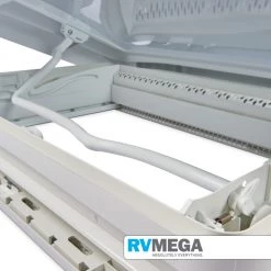 DOMETIC Midi Heki Roof Vent Inc Blind & Screen With LED Lights & 46-52 M Roof & Wall Vents