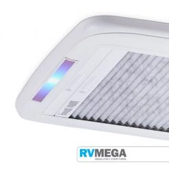 DOMETIC Midi Heki Roof Vent Inc Blind & Screen With LED Lights & 46-52 M Roof & Wall Vents