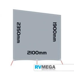 COAST TO COAST Awnings & Covers Side Sunscreen For Carefree Awning