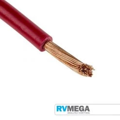 RV MEGA Electrical & Lighting Auto Cable 1 Core 4.59mm Red