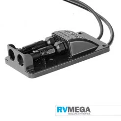 RV MEGA Solar Panels & Accessories Solar Cable Entry Point - Black
