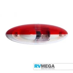 Jokon Red White Oval Side Marker Light