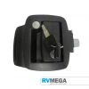 RV MEGA Renovation & New Build Hardware RV External Door Lock - Black
