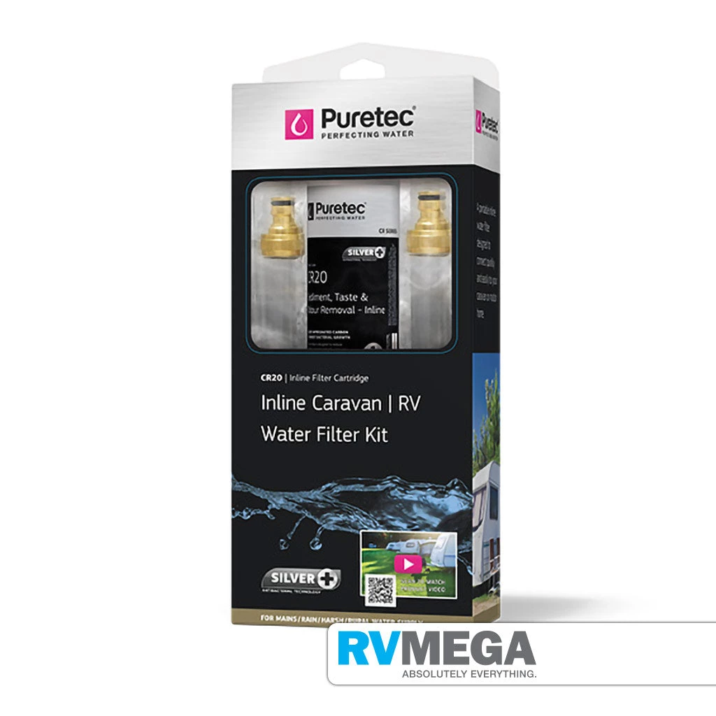 Puretec Inline RV Water Filter Kit CR20 Everyday Essentials 3 Puretec Inline RV Water Filter Kit CR20 Everyday Essentials