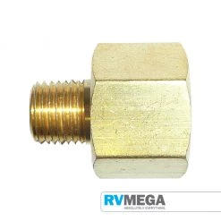 RV MEGA Brass Reducing Adaptor 3/8"Female To 1/4"Male Gas Equipment