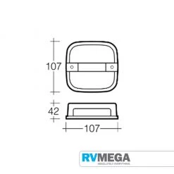 NARVA Rear Stop/Tail Direction Indicator Lamp 86030