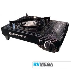 Campmaster Portable Single Burner Stove With Hotplate Essential Items