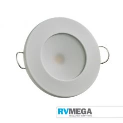 RV MEGA Electrical & Lighting NOUVA LED S5 - EPICA - White Laquer Down Light