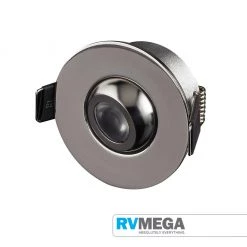 RV MEGA NOUVA LED S5 - MERCURY - Polished 316SS - Directional