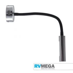 RV MEGA NOUVA LED S5 - LONGITUDE - Goose-Neck Reading Light W/ USB Charg