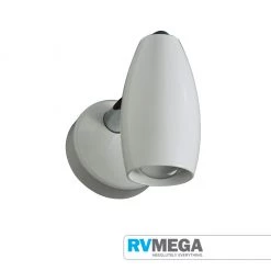 RV MEGA NOUVA LED S5 - LUNA - Retro LED Reading Light - White Electrical & Lighting