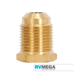 Gas Equipment Campmaster 1/4 BSP Inlet To 3/8 SAE Outlet Gas Adaptor