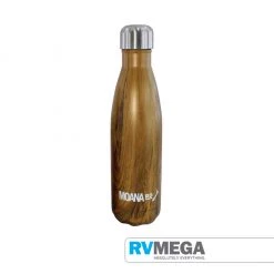 MOANA RD Moana Road 500ml Drink Bottle - Wood Giftware & Apparel