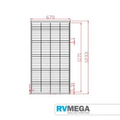 RV MEGA SHINGLED PERC MONO - 160W SOLAR PV PANEL